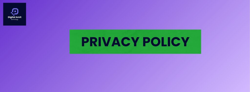 Privacy Policy-Digitalamit